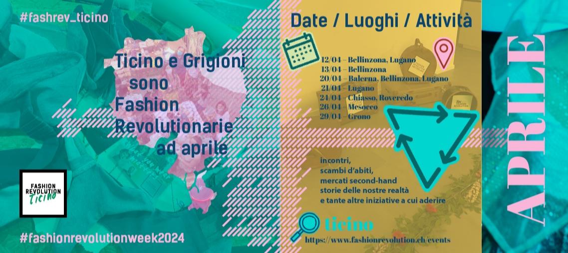 Agenda - Fashion Revolution Week 2024 – Ticino e Grigioni | laRegione.ch